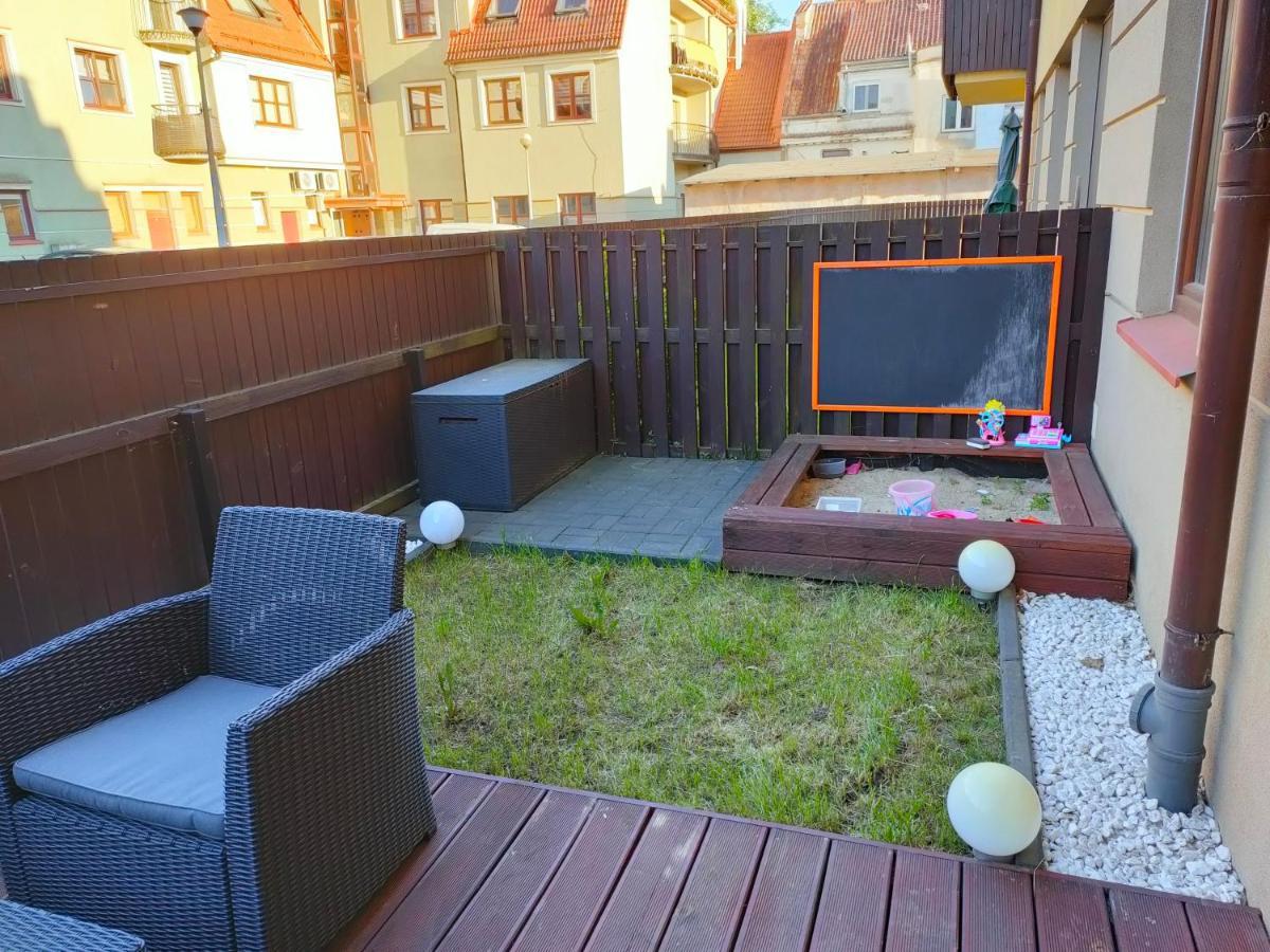 Apartament Rodzinny Z Ogrodkiem W Centrum Gizycka Гижицко Экстерьер фото